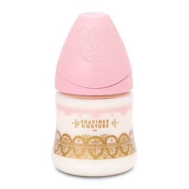 MAMADERA 150ML PREMIUM SILICONA ROSADO - 1