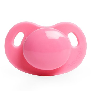 CHUPETE DENTAL TETINA ANATOMICA +6M ROSADO - 1