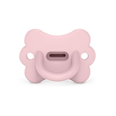 CHUPETE TODOSILICONA FISIOLÓGICO 0/6M BUTTERFLY ROSA - 1