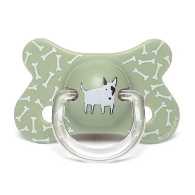 CHUPETE ANATOMICO LATEX +18M 2 UNI PERROS VERDE - 2