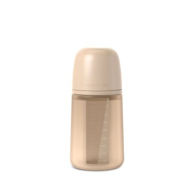 MAMADERA 240ML FISIOLOGICA SILICONA SX PRO SOFT FM BEIGE - 1