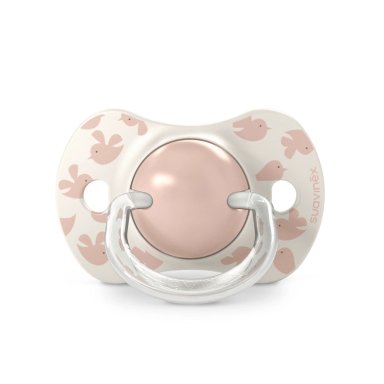 CHUPETE SX PRO FISIOLOGICO SILICONA 6/18M 2U BIRDIES ROSA - 4
