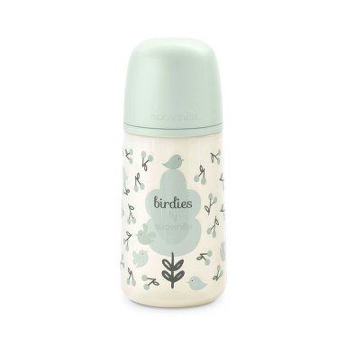 PACK CHUPETES + MAMADERA 270ML BIRDIES VERDE 6-18M - 5