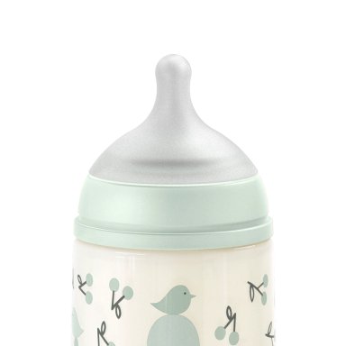 PACK CHUPETES + MAMADERA 270ML BIRDIES VERDE 6-18M - 6