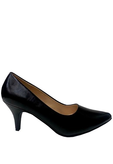 ZAPATO REINA ECOCUERO ZAQ64 NEGRO - 1