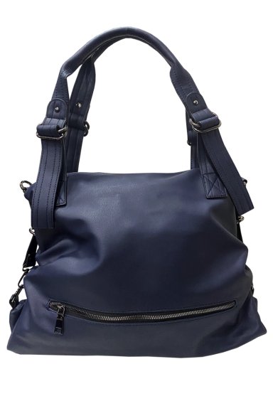 CARTERA CUERO ECOLOGICO CRT99 NAVY - 1