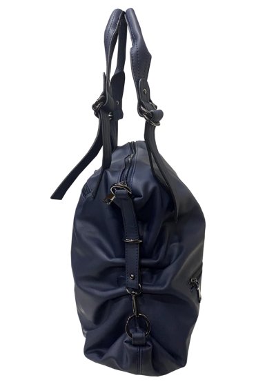 CARTERA CUERO ECOLOGICO CRT99 NAVY - 2