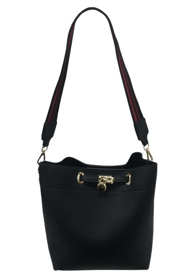 CARTERA CUERO ECOLÓGICO CRO53 NEGRO - 1