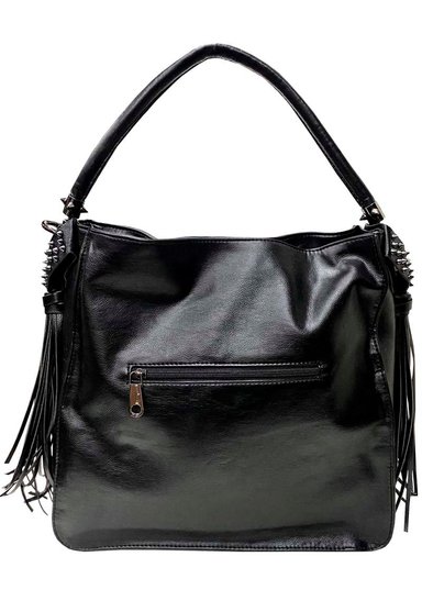 CARTERA CUERO ECOLÓGICO CRO15 NEGRO - 3