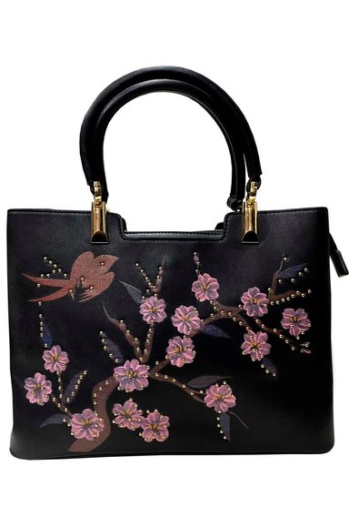 CARTERA CUERO ECOLÓGICO CRO22 NEGRO - 1