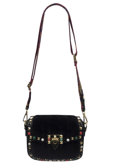 CARTERA CUERO ECOLÓGICO CRP47 NEGRO - 1