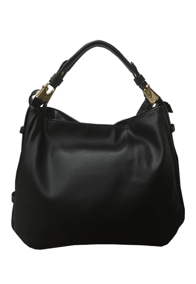 CARTERA CUERO ECOLÓGICO CRO27 NEGRO - 1