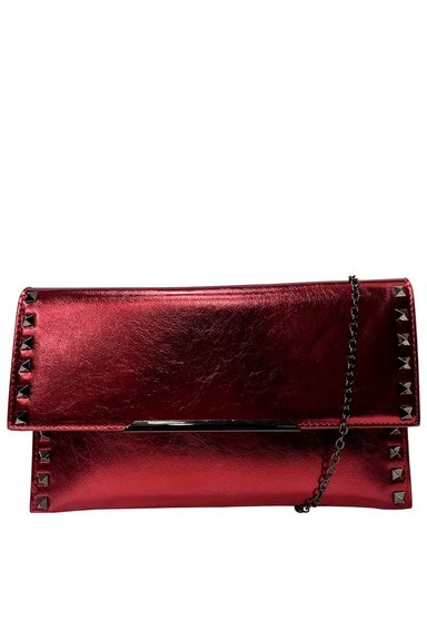CARTERA CUERO ECOLÓGICO CRS11 ROJO - 1