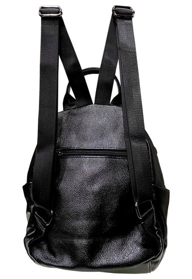 MOCHILA CUERO CRU43 NEGRO - 3