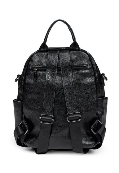 MOCHILA CUERO CRU44 NEGRO - 3