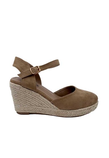 ALPARGATA GAMUZA ECOLOGICA ZB018 BEIGE - 1