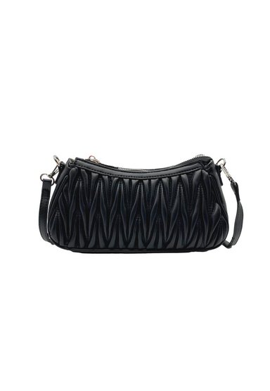 CARTERA DE FIESTA ECOCUERO NEGRO CRU73 - 1