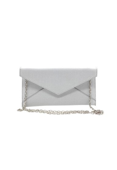 CARTERA DE FIESTA TELA BLANCO CRX30 - 1