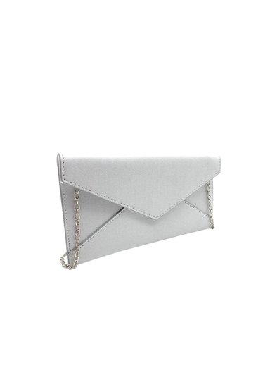CARTERA DE FIESTA TELA BLANCO CRX30 - 2