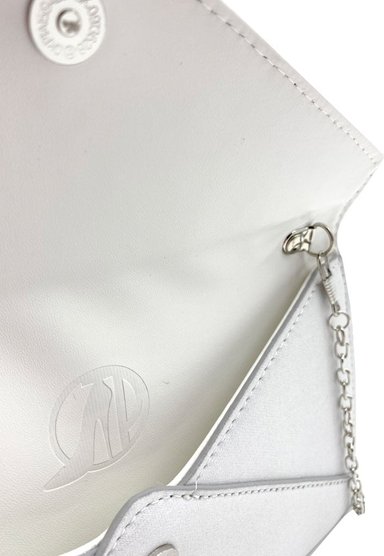 CARTERA DE FIESTA TELA BLANCO CRX30 - 4