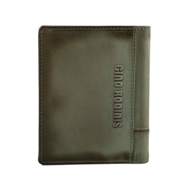 BILLETERA GINO RODINIS TEXAS 1.161 VERDE/MARRÓN - 6