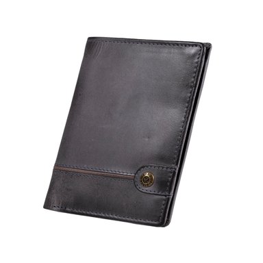 BILLETERA DE CUERO HOMBRE TEXAS 1.161 GRIS/MARRÓN - 5