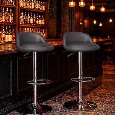 PISO BAR NOVAHUS 52709 CAFÉ PACK 2 ALTURA REGULABLE - 2