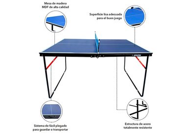 MINI MESA DE PING PONG PORTÁTIL - 4