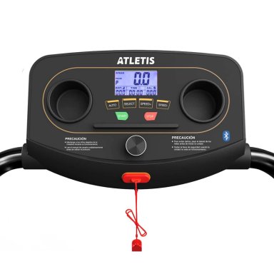 TROTADORA ATLETIS 12 KM/H PLEGABLE M201 BLUETOOTH NEGRO - 3