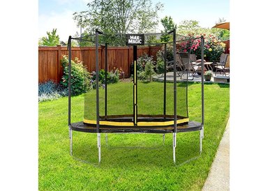 CAMA ELÁSTICA 305 CM (10 FT) NEGRO - 6
