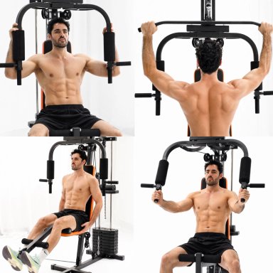 Home Gym Multifuncional Atletis TF-3000 Gris - 7