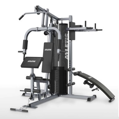 HOME GYM ATLETIS TF-7005A TRES ESTACIONES GRIS - 1