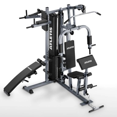 HOME GYM ATLETIS TF-7005A TRES ESTACIONES GRIS - 6