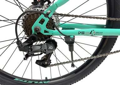 BICICLETA MOUNTAIN BIKE ATLETIS ARO 26' W FORCE MUJER TURQUESA - 3