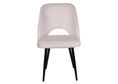 PACK NOVAHUS 57105 TERCIOPELO BEIGE 2 SILLAS DE COMEDOR OVAL - 3