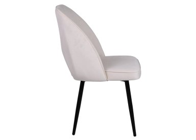 PACK NOVAHUS 57105 TERCIOPELO BEIGE 2 SILLAS DE COMEDOR OVAL - 4