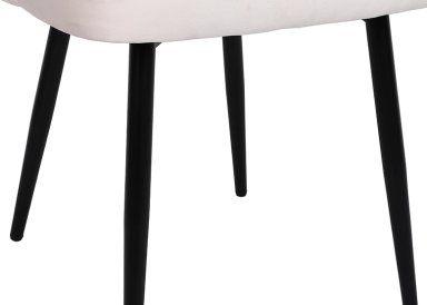PACK NOVAHUS 57105 TERCIOPELO BEIGE 2 SILLAS DE COMEDOR OVAL - 7