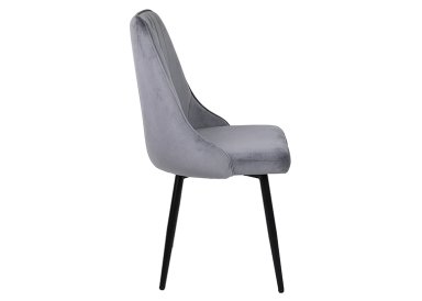 PACK NOVAHUS 57106 TERCIOPELO GRIS 2 SILLA COMEDOR GIORGIO - 4