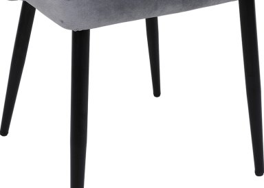 PACK NOVAHUS 57106 TERCIOPELO GRIS 2 SILLA COMEDOR GIORGIO - 7