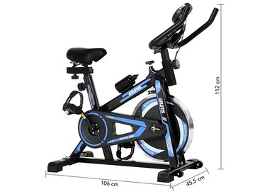 BICICLETA SPINNING K300 6KG AZUL - 3