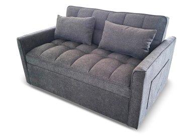 SOFA CAMA GRIS OSCURO - 1