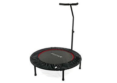 TRAMPOLÍN CON BARRA ATLETIS 1598550 1,02 METROS PRO FITNESS NEGRO - 1