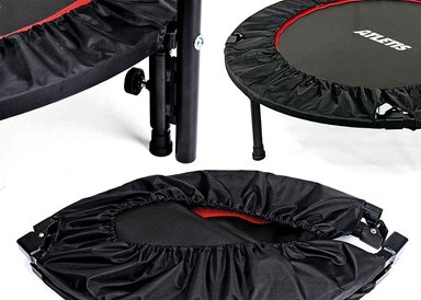 TRAMPOLÍN CON BARRA ATLETIS 1598550 1,02 METROS PRO FITNESS NEGRO - 5