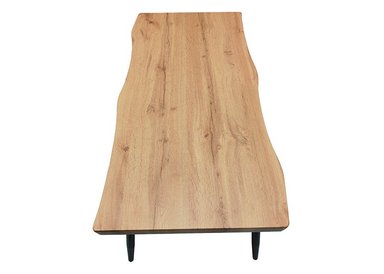 MESA DE CENTRO 40X60X120 METAL MADERA - 4
