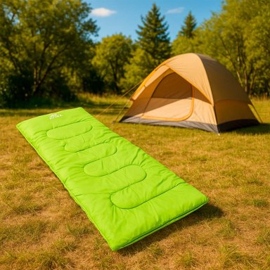 SACO DE DORMIR 250 GR VERDE - 6