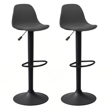 PACK 2 SILLA ALTA BAR ORLANDO T - ALL BLACK - 1