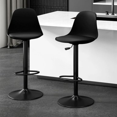 PACK 2 SILLA ALTA BAR ORLANDO T - ALL BLACK - 6