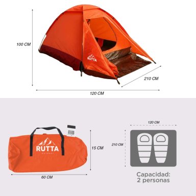 CARPA ALPINISMO ALPINE  2 PERSONAS - 4