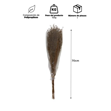 RAMA DECORATIVA NATURAL 70 CM - 2