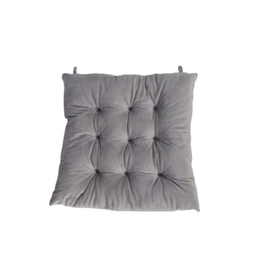 COJIN PARA SILLA GRIS CLARO 40X40 CM - 3
